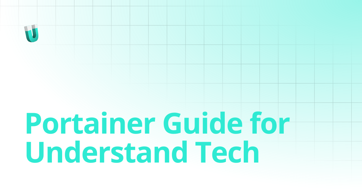 Portainer Guide for Understand Tech | Documentation | Understand Tech